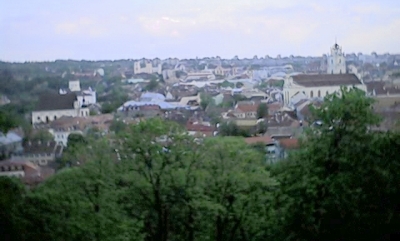 Old Town from Gediminas Tower